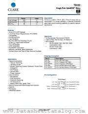 TS122S datasheet pdf Clare Inc