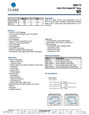 XBA170 datasheet pdf Clare Inc