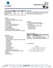 XS170 datasheet pdf Clare Inc