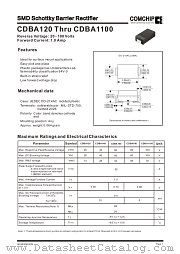 CDBA180 datasheet pdf Comchip Technology
