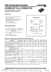 CDBB240 datasheet pdf Comchip Technology