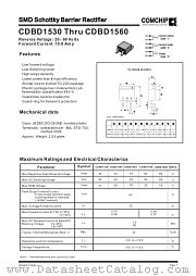 CDBD1550 datasheet pdf Comchip Technology