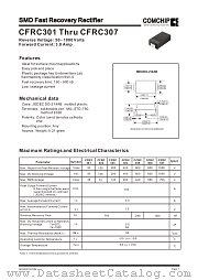 CFRC306 datasheet pdf Comchip Technology