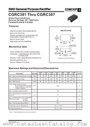 CGRC306 datasheet pdf Comchip Technology