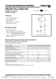 SR360 datasheet pdf Comchip Technology
