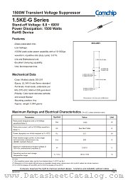 1.5KE13A-G datasheet pdf Comchip Technology
