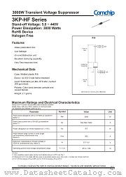 3KP210A-HF datasheet pdf Comchip Technology