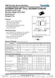 ACDBAT3100-HF datasheet pdf Comchip Technology