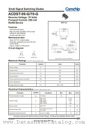 ACDST-70-G datasheet pdf Comchip Technology