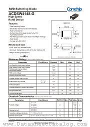 ACDSW4148-G datasheet pdf Comchip Technology