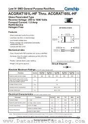 ACGRAT103L-HF datasheet pdf Comchip Technology