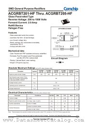 ACGRBT204-HF datasheet pdf Comchip Technology