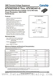 ATV30C6V0J-G datasheet pdf Comchip Technology