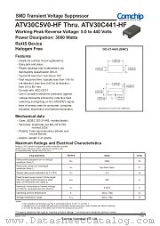 ATV30C6V0JB-HF datasheet pdf Comchip Technology