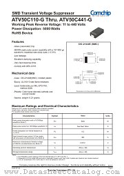 ATV50C101JB-G datasheet pdf Comchip Technology