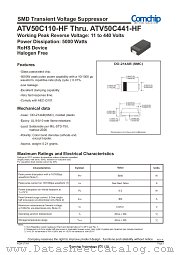 ATV50C360J-HF datasheet pdf Comchip Technology