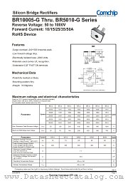BR5006-G datasheet pdf Comchip Technology