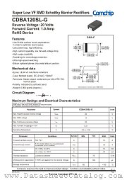 CDBA120SL-G datasheet pdf Comchip Technology