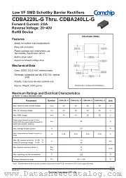 CDBA240LL-G datasheet pdf Comchip Technology