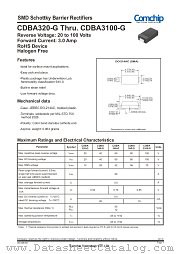 CDBA360-G datasheet pdf Comchip Technology