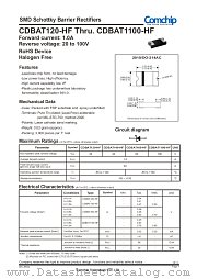 CDBAT120-HF datasheet pdf Comchip Technology