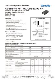 CDBB3150-HF datasheet pdf Comchip Technology