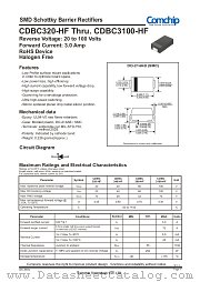 CDBC320-HF datasheet pdf Comchip Technology