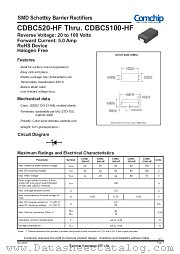 CDBC560-HF datasheet pdf Comchip Technology
