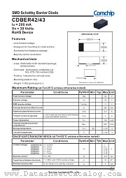CDBER42 datasheet pdf Comchip Technology