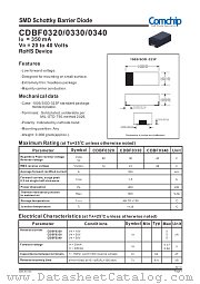 CDBF0320 datasheet pdf Comchip Technology