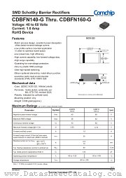 CDBFN160-G datasheet pdf Comchip Technology