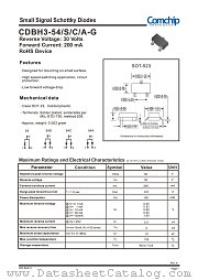 CDBH3-54A-G datasheet pdf Comchip Technology