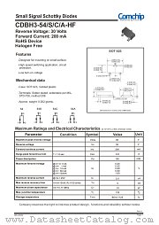 CDBH3-54S-HF datasheet pdf Comchip Technology