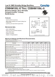 CDBHM1100L-G datasheet pdf Comchip Technology