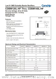 CDBM120L-HF datasheet pdf Comchip Technology