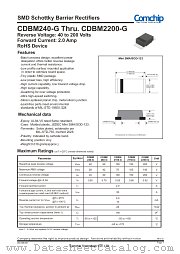 CDBM2100-G datasheet pdf Comchip Technology