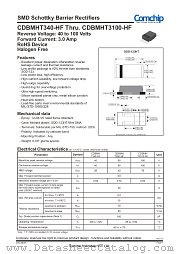 CDBMHT340-HF datasheet pdf Comchip Technology
