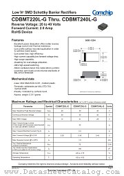 CDBMT240L-G datasheet pdf Comchip Technology