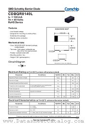 CDBQR0140L datasheet pdf Comchip Technology