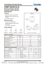 CDBT-40A-G datasheet pdf Comchip Technology