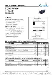 CDBUR0230 datasheet pdf Comchip Technology