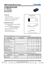 CDBUR0230R datasheet pdf Comchip Technology