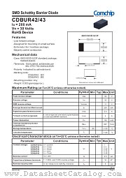 CDBUR43 datasheet pdf Comchip Technology