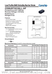 CDBURT0230LL-HF datasheet pdf Comchip Technology