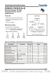 CDBV3-70-G datasheet pdf Comchip Technology