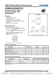 CDBV6-00340TI-G datasheet pdf Comchip Technology