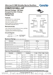 CDBZ310100LL-HF datasheet pdf Comchip Technology
