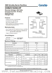 CDBZ310200-HF datasheet pdf Comchip Technology