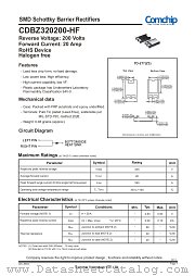 CDBZ320200-HF datasheet pdf Comchip Technology