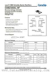 CDBZ3860L-HF datasheet pdf Comchip Technology